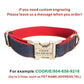 Personalized Dog Collar With Matching Leash-DOGERYS