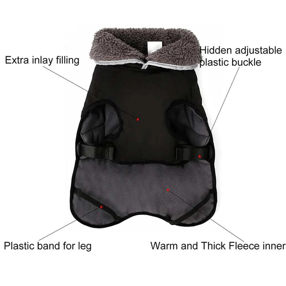 Waterproof Insulated Dog Jacket