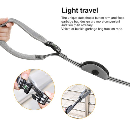 Dog Lead with Poop Bag Holder-DOGERYS