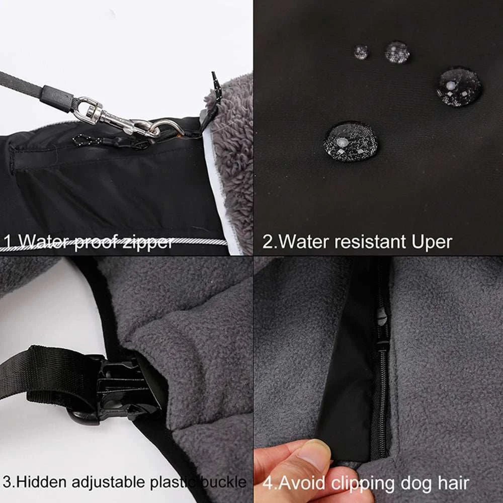 Waterproof Insulated Dog Jacket