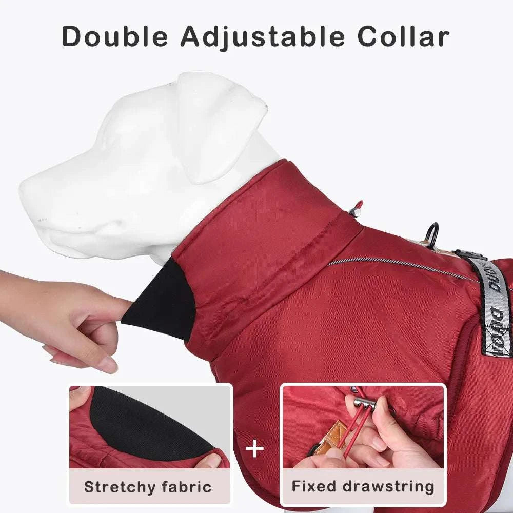 Waterproof dog coat